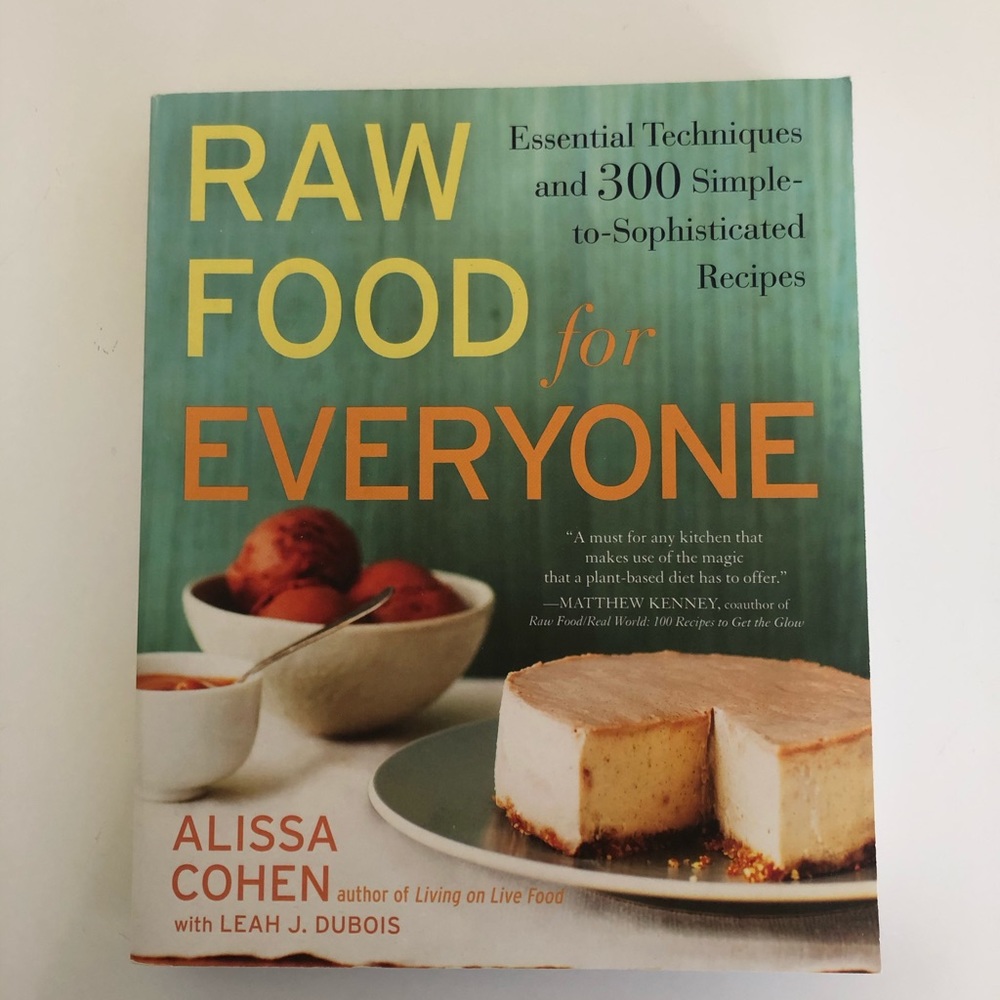 ✨ 2/$20 ✨ BRAND NEW Raw Food for Everyone Cookbook